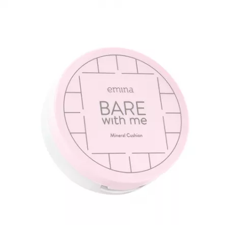 5 Foundation untuk Kulit Berminyak dengan Hasil Matte Natural 6 Bare With Me Mineral Cushion Emina