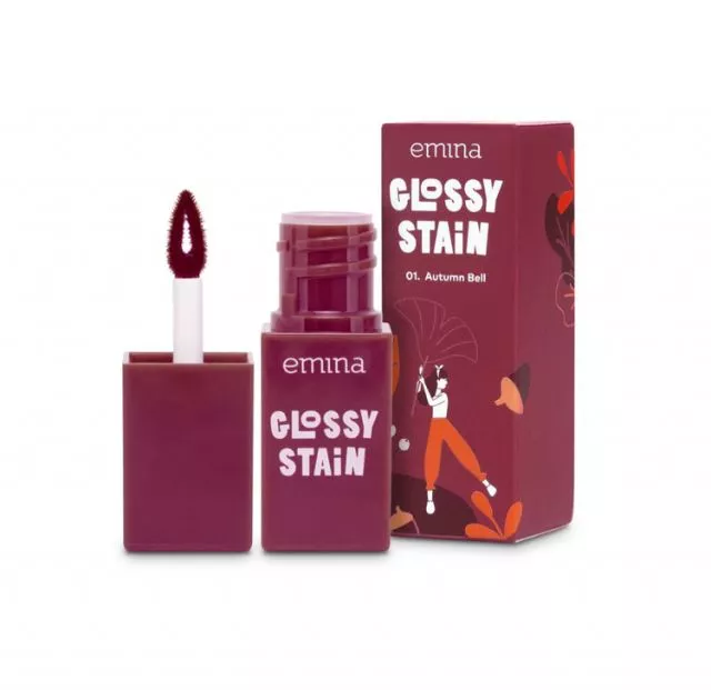 6 Lip Tint untuk Remaja yang Aman Digunakan Setiap Hari 2 Emina Glossy Stain